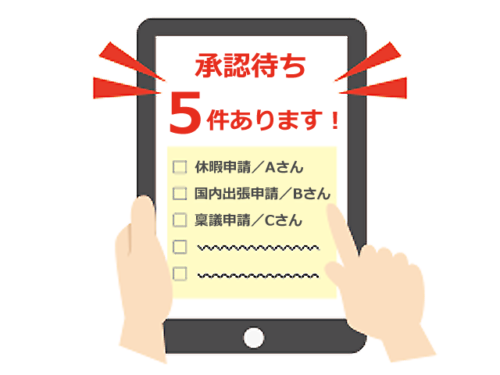 My承認待ち・申請の集約表示